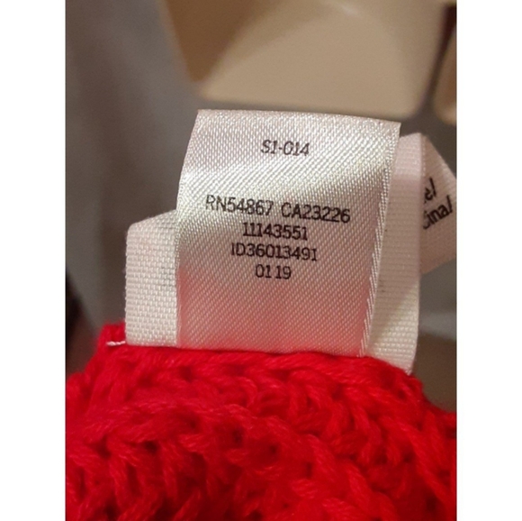 PINK VS Boyfriend Crewneck Sweater Red "Lettermen"w/ Blk details rare/htf 😍🔥💎 - Picture 9 of 11